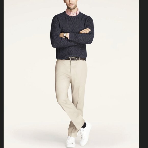 Brooks Brothers Men's Advantage Clark Chinos W38L32 - Picture 3 of 9